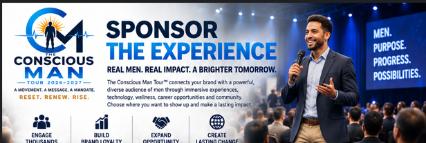 Sponsor The Experience — The Conscious Man Tour 2027